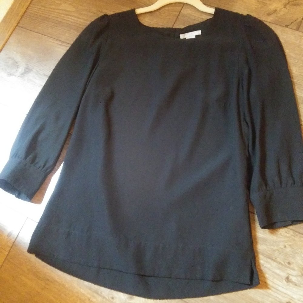 H&M black blouse size 4